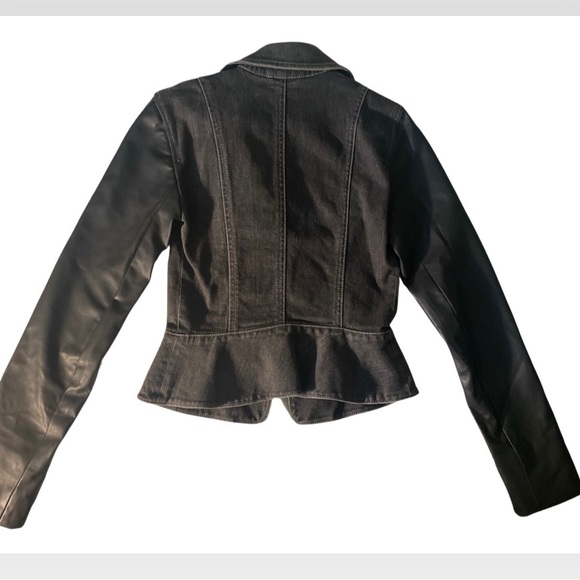 Armani exchange black /grey denim jacket - Picture 3 of 3